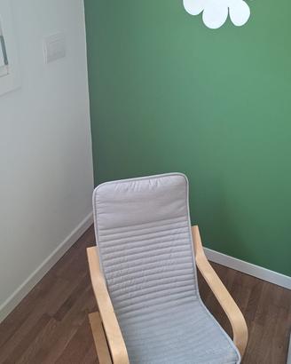 Poltroncina ikea beige