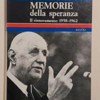 Memorie della speranza Charles De Gaulle Ed. 1970