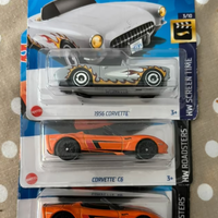hotwheels Corvette 1\64 barbie