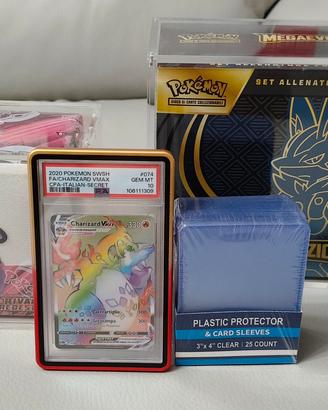 Case magnetico toploader sleeve Pokemon One piece