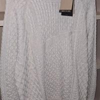 Maglione a collo alto dolcevita firmato NIKE white