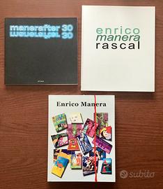 Tris di cataloghi di Enrico Manera