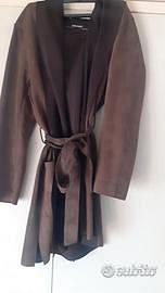 Giacca scamosciata Zara con cappuccio Testa di Mor