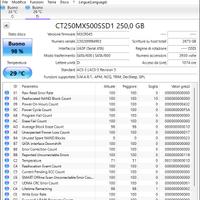 SSD Crucial MX500 250GB SATA 2.5"