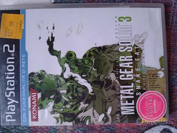 Metal Gear solid 3 Snake eater per ps2