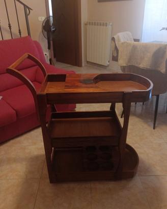 Carrello in legno 