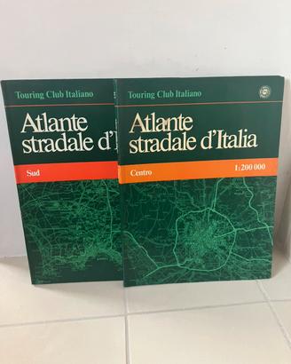 Atlante touring Club Italiano anni ‘80