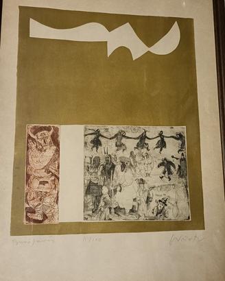 Litografia QUADRO NUMERATO 11/100