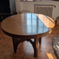Tavolo rotondo allungabile + 6 sedie