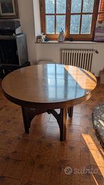 Tavolo rotondo allungabile + 6 sedie