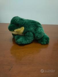 Peluche Rana vintage anni 80 