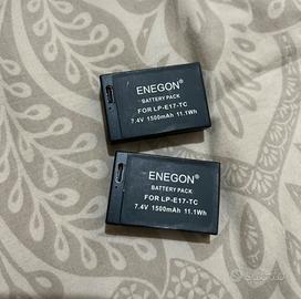 Batterie ricaricabili canon LP E17