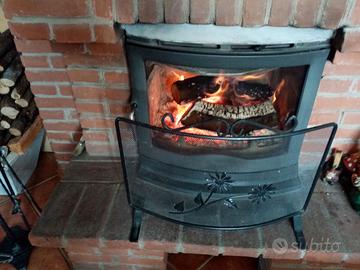 Griglia protezione caminetto