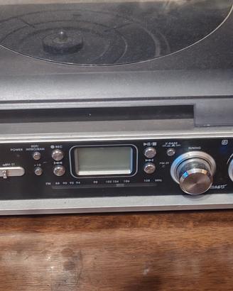 giradischi radio+ slot USB 