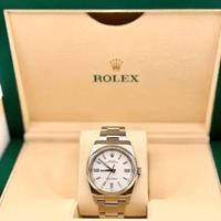 Rolex ref 116000 dial bianco 36mm in garanzia 2026