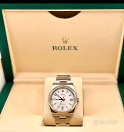 Rolex ref 116000 dial bianco 36mm in garanzia 2026