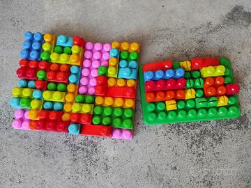 Lotto Mattoncini Colorati Grandi - Prime Costruzio