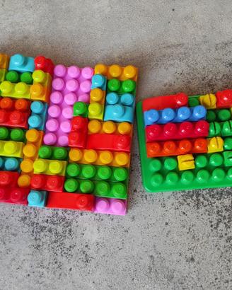 Lotto Mattoncini Colorati Grandi - Prime Costruzio