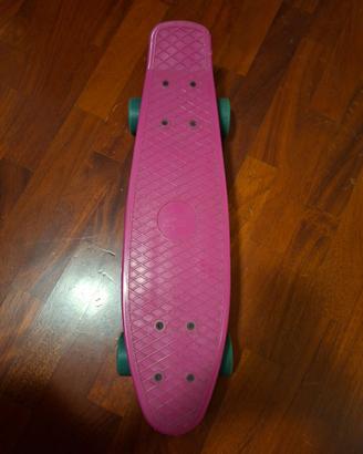 Skateboard da bambina, rosa. Usato
