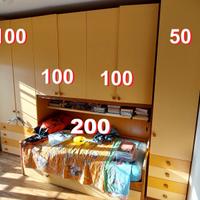 Cameretta ragazzi 2letti 2sedie CONSEGNA COMPRESA