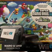 Wii U super mario bross + super luig, Wii fit plus