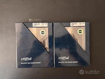 RAM CRUCIAL BALLISTIX MAX RGB 32GB DDR4-4000 MHz
