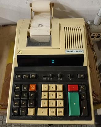 Calcolatrice Vintage Triumph 1121 PD