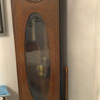 Pendola da pavimento vintage in radica