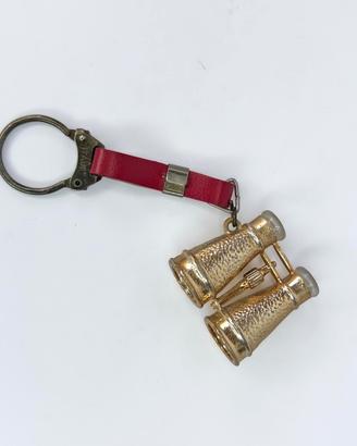 Portachiavi Keychain Souvenir Binocolo vintage