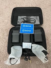 BOYA BY-WM4 Pro Microfoni Lavalier Wireless