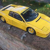 Ferrari Testarossa Pocher 1/8 gialla (2) Scuderia