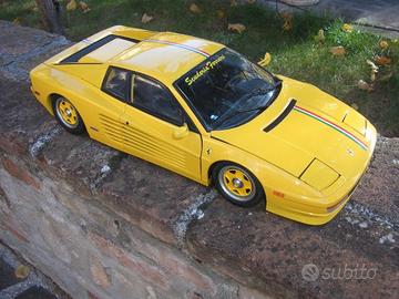 Ferrari Testarossa Pocher 1/8 gialla (2) Scuderia