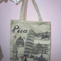 Borsa souvenir pisa tessuto leggero