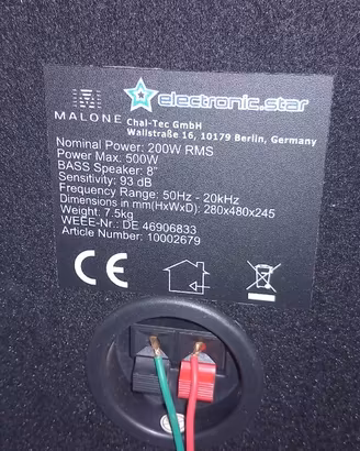 Amplificatore  tecnics SU-V500