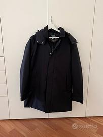 SAVE THE DUCK CAPPOTTO UOMO MOD. SID BLU NERO TG