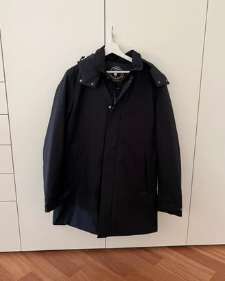 SAVE THE DUCK CAPPOTTO UOMO MOD. SID BLU NERO TG L