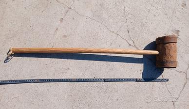 Antica mazza in legno cm.100