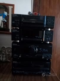 stereo Quadral CD e cassetta 