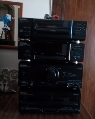 stereo Quadral CD e cassetta 