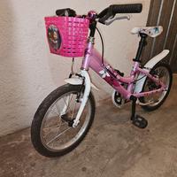 Bici da 16" per bambina (3-6 anni)