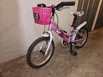 Bici da 16" per bambina (3-6 anni)