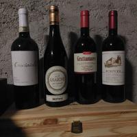 pack 4 bottiglie di vino 