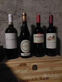 pack 4 bottiglie di vino 