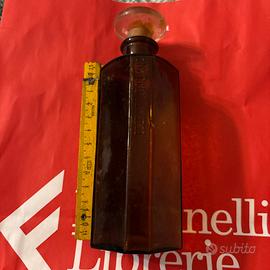 Esercito Militare Bottiglia Farmacia Antica Vintag
