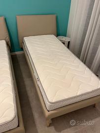 letti singoli con materassi 