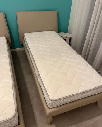 letti singoli con materassi 