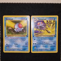 Tentacool FO56 e Tentacruel FO44 Prima edizione