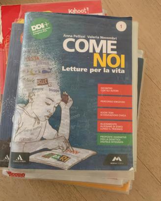 Libro scolastico come noi letture per la vita