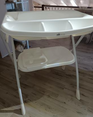 2 vaschette bagnetto + cuscino  e  fasciatoio 