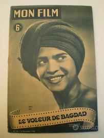 Rivista vintage MON FILM 1946 Il Ladro di Bagdad